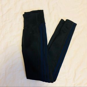 Adidas Climalite Blue Striped Women’s Leggings S